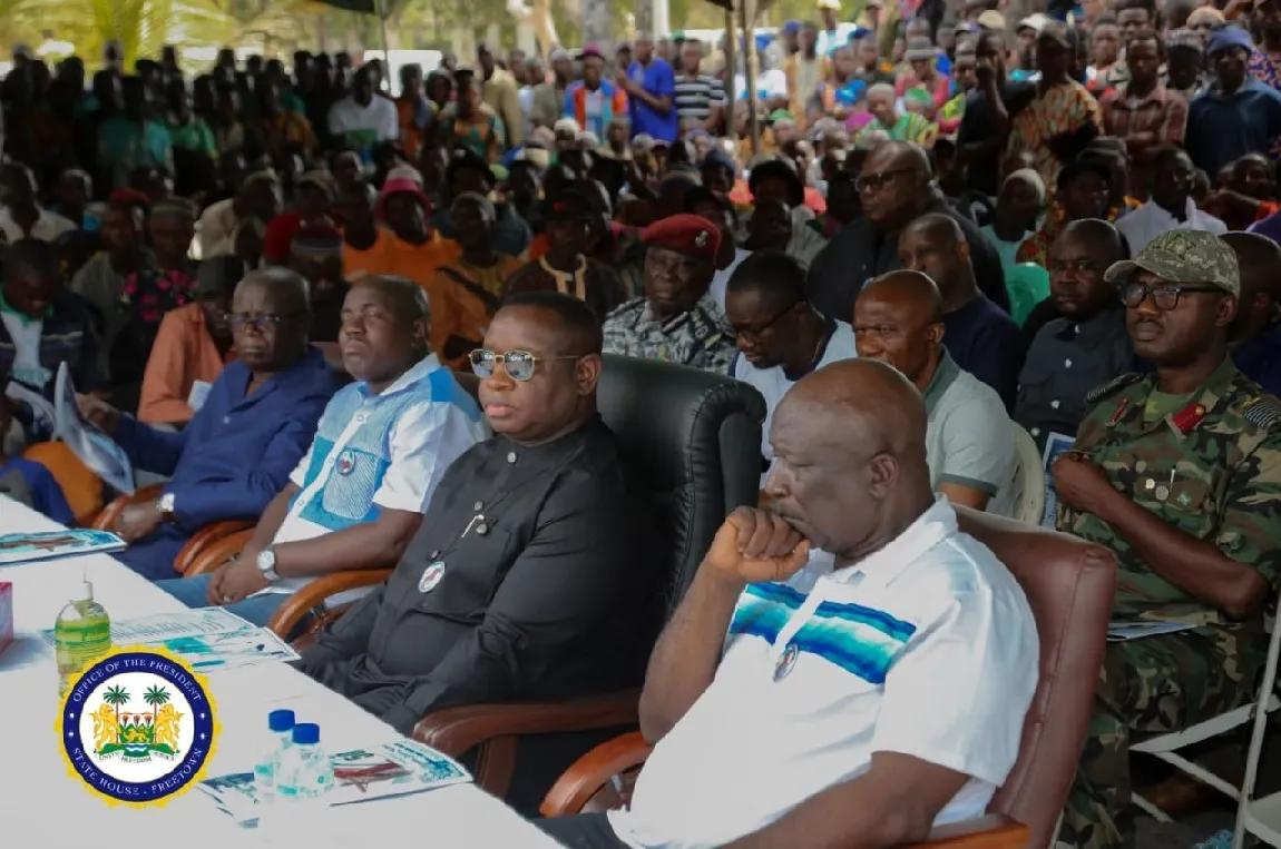 Sierra Leone’s President Julius Maada Bio Pays Tribute to the Late Paramount Chief Jonathan Bakie Kabakaba Tucker III Sierra Leone’s President Julius Maada Bio Pays Tribute to the Late Paramount Chief Jonathan Bakie Kabakaba Tucker III