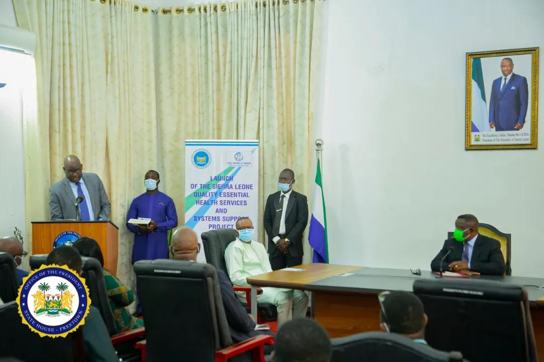Sierra Leone’s President Julius Maada Bio Launches $60 Million Quality Essential Health Services and Systems Support Project, Assures World Bank and Partners In Health Sierra Leone’s President Julius Maada Bio Launches $60 Million Quality Essential Health Services and Systems Support Project, Assures World Bank and Partners In Health