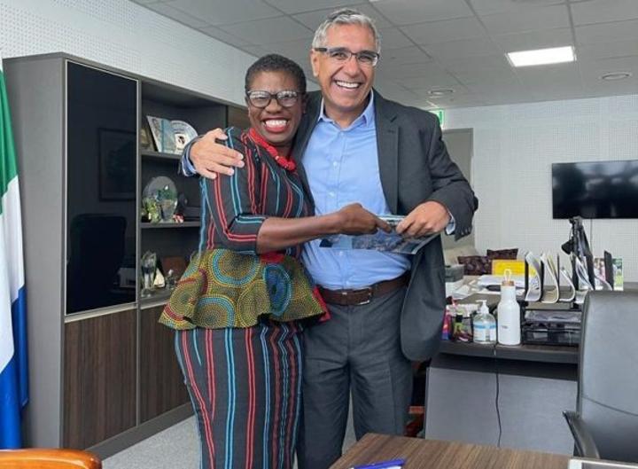 Mayor of Freetown Aki-Sawyerr receives vote of confidence from IMF team on working visit to Sierra Leone Mayor of Freetown Aki-Sawyerr receives vote of confidence from IMF team on working visit to Sierra Leone