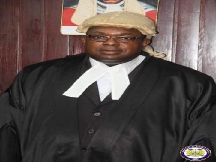 Justice Fisher orders APC Secretary General to ask ‘Adebayo’ to publicly apologise to him and country Justice Fisher orders APC Secretary General to ask ‘Adebayo’ to publicly apologise to him and country