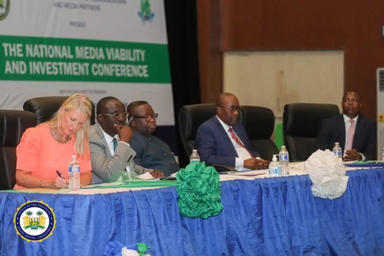 Sierra Leone’s President Julius Maada Bio Celebrates Country’s Media, Encourages Practitioners to be Innovative with Business Models Sierra Leone’s President Julius Maada Bio Celebrates Country’s Media, Encourages Practitioners to be Innovative with Business Models