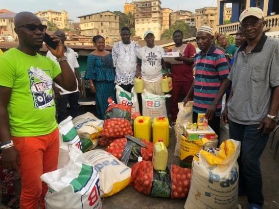 AS SLPP CHAIRMAN OF CONST 125… ALHAJI KOMBA DONATES FOOD ITEMS TO MUSLIMS & GALVANIZE SUPPORT FOR THE PARTY