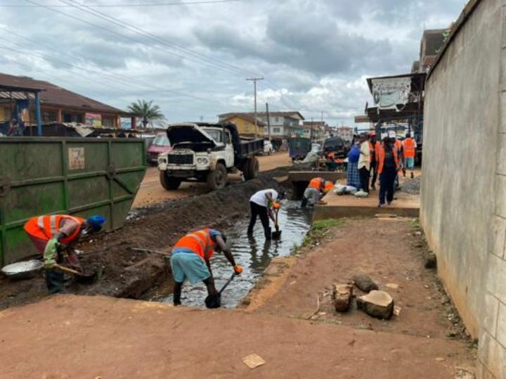 Freetown City Council Kickstarts annual flood mitigation measures