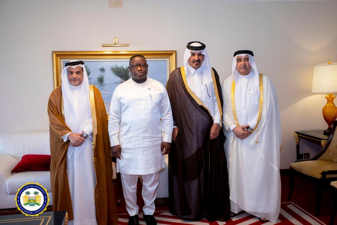 Sierra Leone’s President Julius Maada Bio Engages Qatari Investors to Attract More Foreign Direct Investments Sierra Leone’s President Julius Maada Bio Engages Qatari Investors to Attract More Foreign Direct Investments