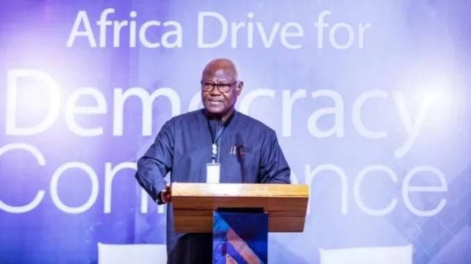 Democratic good governance thrives where there is collective approach to leadership, former president Koroma tells Arusha conference Democratic good governance thrives where there is collective approach to leadership, former president Koroma tells Arusha conference