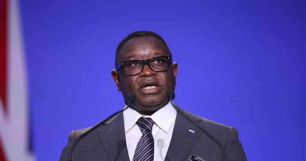 Sierra Leone president accuses opposition of insurrection