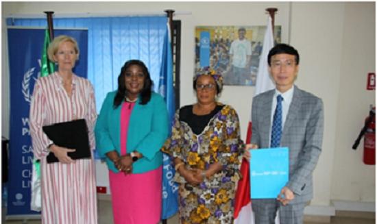 Japan Provides USD 1.49M Grant to WFP to Support School Feeding Programme