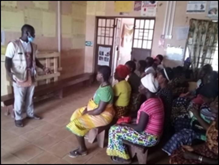 Red Cross CP3 Volunteers Undertake Cholera Sensitization in Different Communities Red Cross CP3 Volunteers Undertake Cholera Sensitization in Different Communities