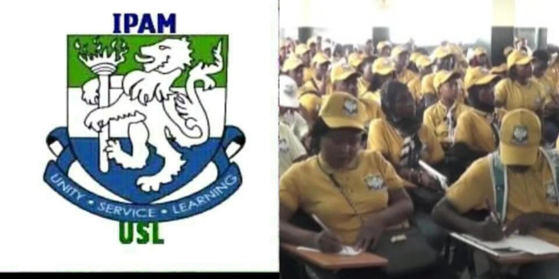 University of Sierra Leone, IPAM Rusticated 61 Students For Exams