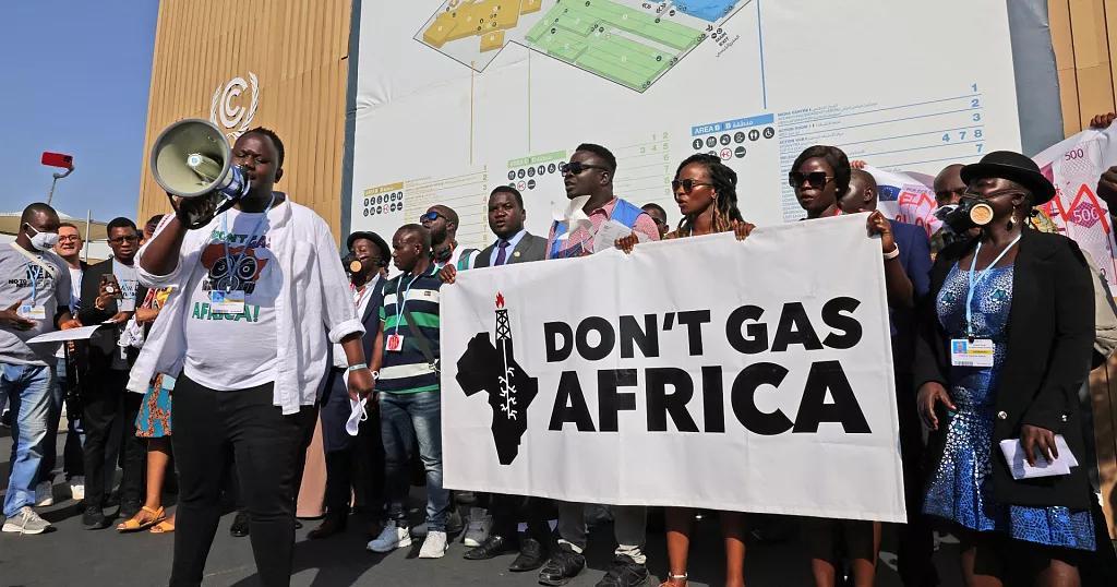 Climate activists call on countries to stop funding new gas projects in Africa Climate activists call on countries to stop funding new gas projects in Africa
