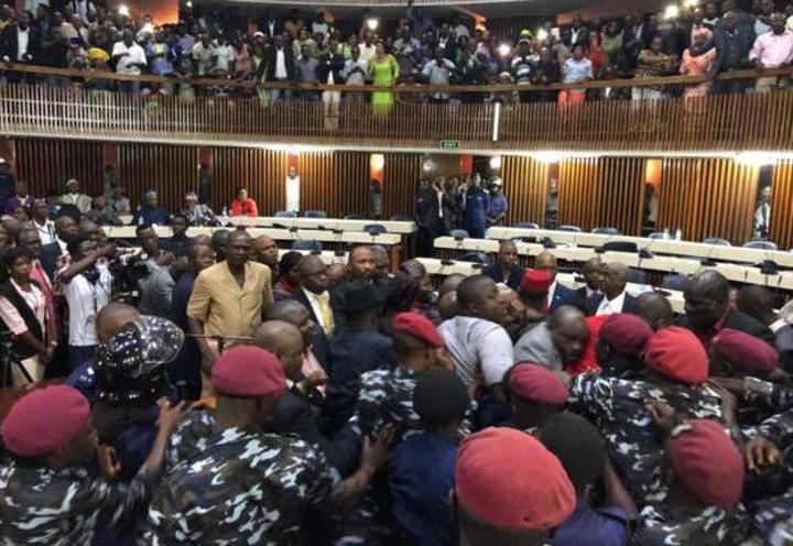 Sierra Leone MPs exchange blows over electoral system