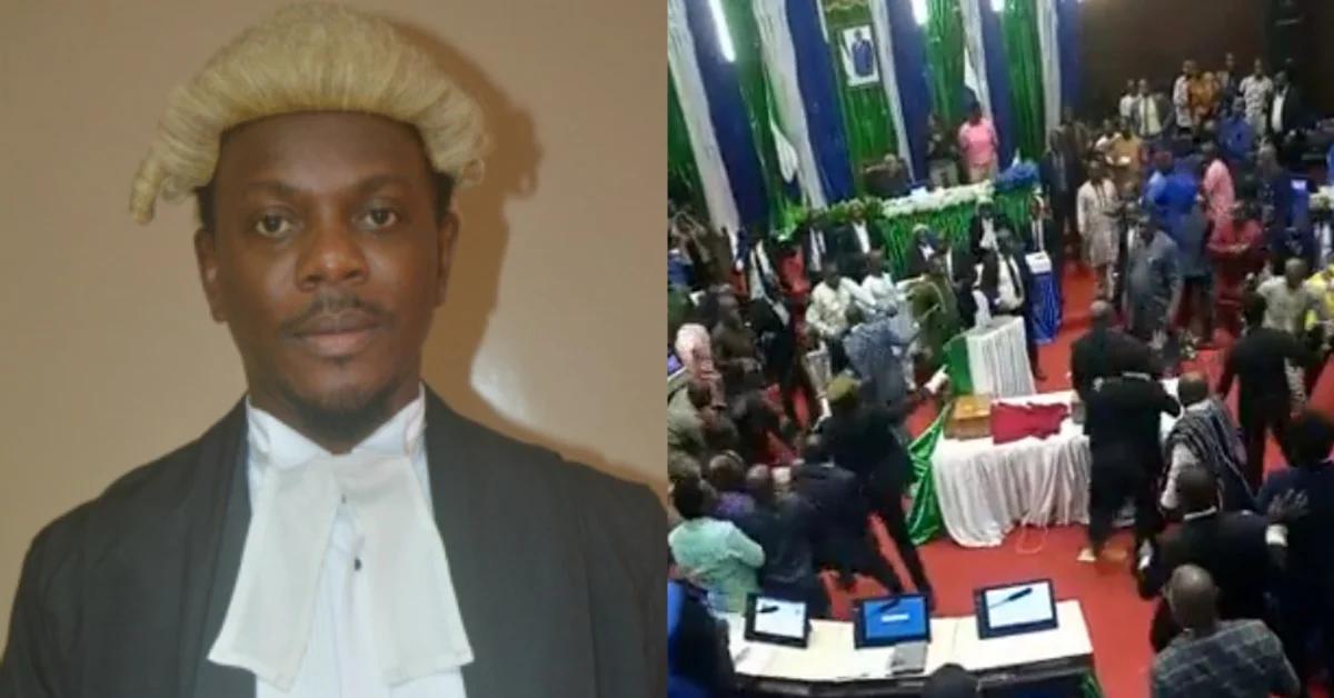 Sierra Leone’s Clerk of Parliament Calls for Police Investigations on Four MPs Amid Fighting in the Well Sierra Leone’s Clerk of Parliament Calls for Police Investigations on Four MPs Amid Fighting in the Well