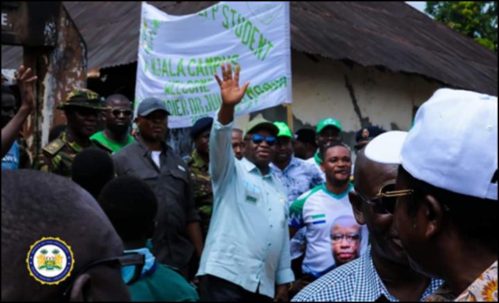 President Bio Embarks on Four Day Working Visit in the Southern Province President Bio Embarks on Four Day Working Visit in the Southern Province