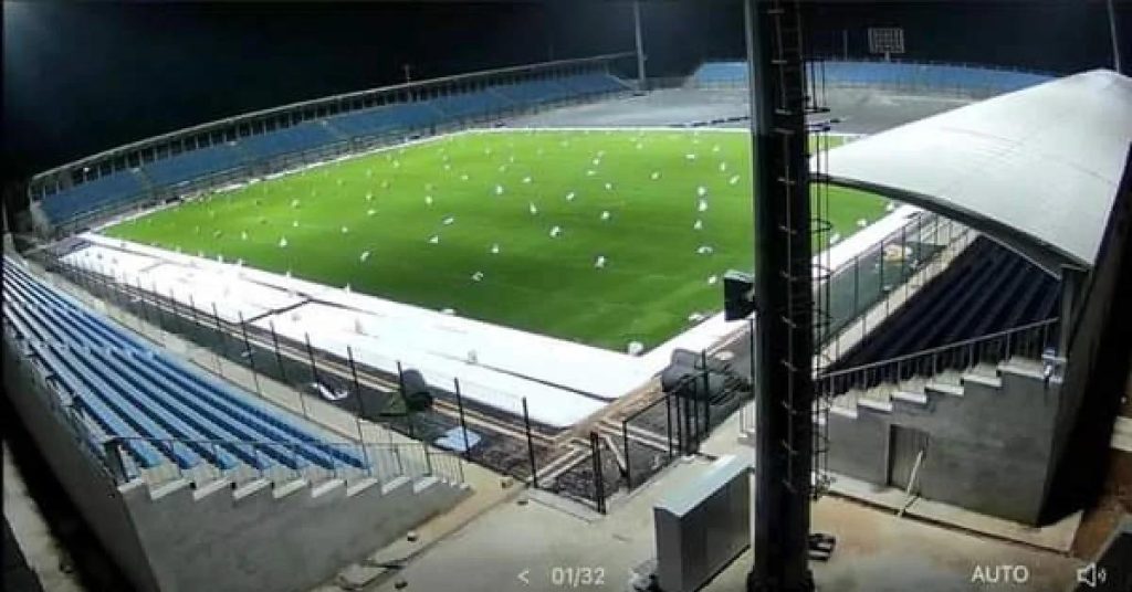 Southern Arena Stadium at Its Completion Stage - Sierra Leone