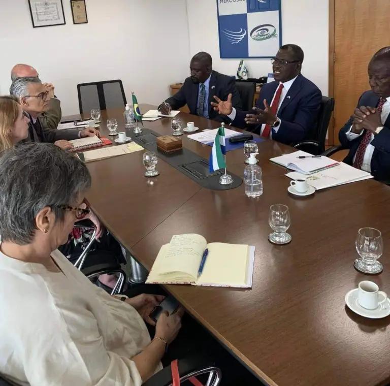 Ministry of Foreign Affairs Pays ThreeDay Working Visit to Brazil