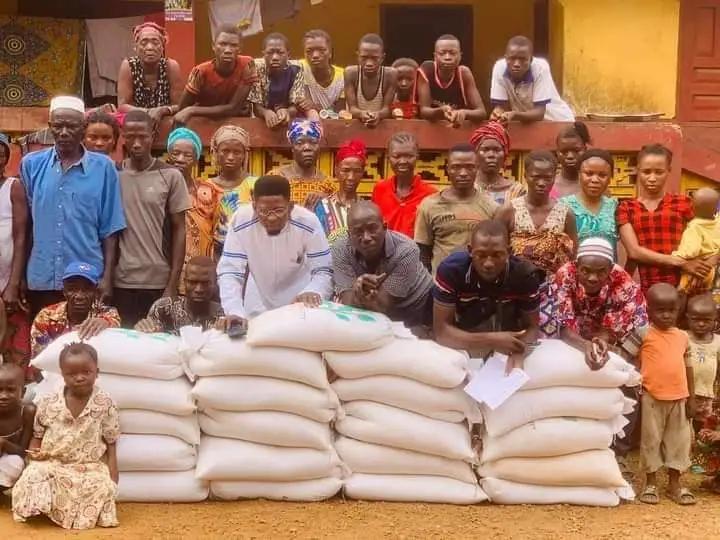 Leone Stars Goalkeeper Makes Ramadan Donations to Two Communities Leone Stars Goalkeeper Makes Ramadan Donations to Two Communities