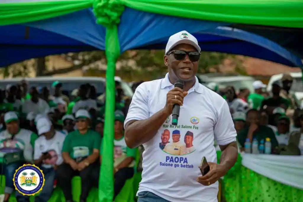 Sierra Leone’s President Julius Maada Bio Interacts with Residents in ...