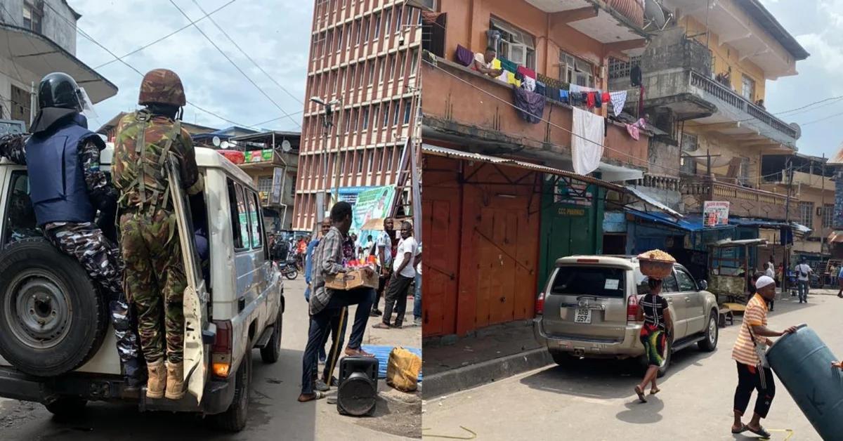 APC Protest: CBD Uneasy Over Gunshot Heard APC Protest: CBD Uneasy Over Gunshot Heard