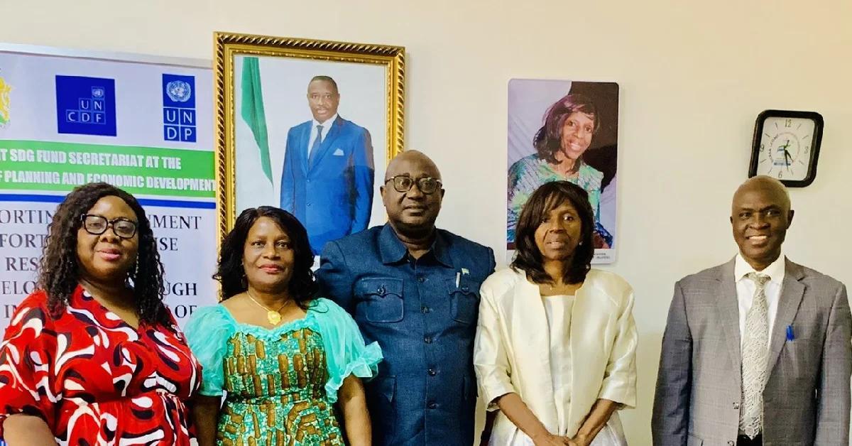 MoPED Hosts Mano River Union Secretary General MoPED Hosts Mano River Union Secretary General