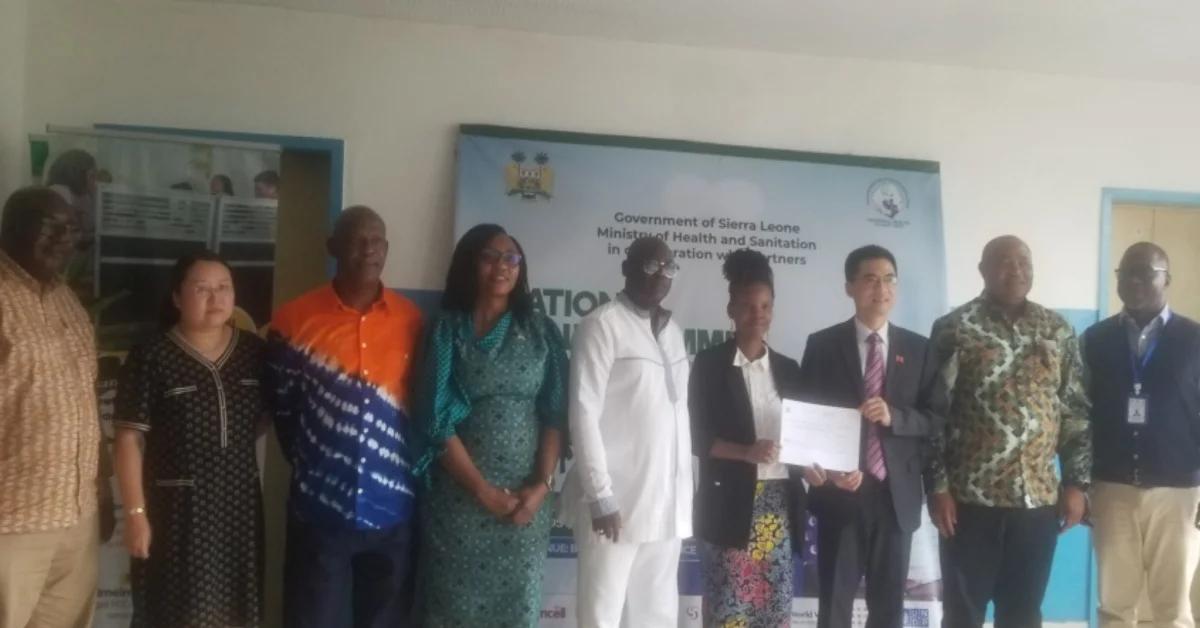 Chinese Embassy in Sierra Leone Donates $20,000 to Ministry of Health Chinese Embassy in Sierra Leone Donates $20,000 to Ministry of Health