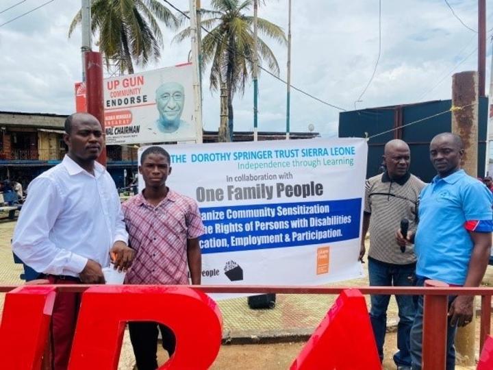 DST Concludes Sensitization on the Rights of PwDs in Communities DST Concludes Sensitization on the Rights of PwDs in Communities