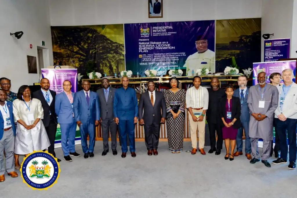 Julius Maada Bio Opens First National Dialogue on Energy Transition Plan, Commits to a Clean Energy System That Drives Socio-Economic Benefits Julius Maada Bio Opens First National Dialogue on Energy Transition Plan, Commits to a Clean Energy System That Drives Socio-Economic Benefits