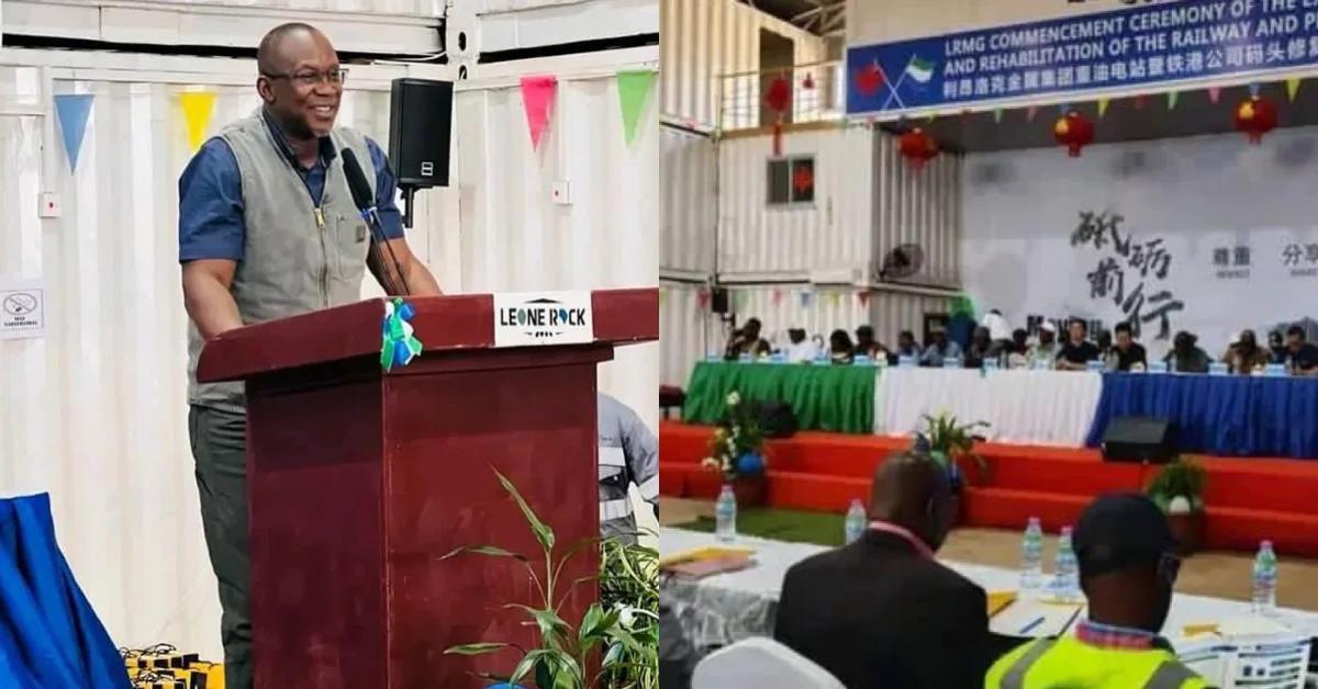 Leone Rock Metal Group Initiates Full-Scale Expansion of Railway and Port Facilities in Port Loko District Leone Rock Metal Group Initiates Full-Scale Expansion of Railway and Port Facilities in Port Loko District