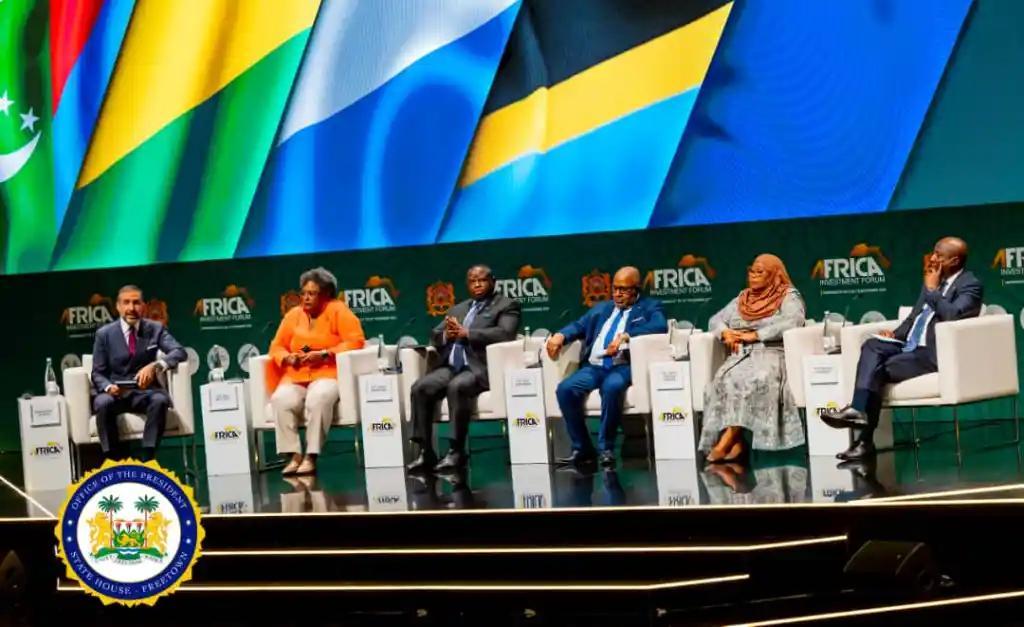 Julius Maada Bio Takes Part In Presidential Panel At The Africa   Sm 1699539562.178592 