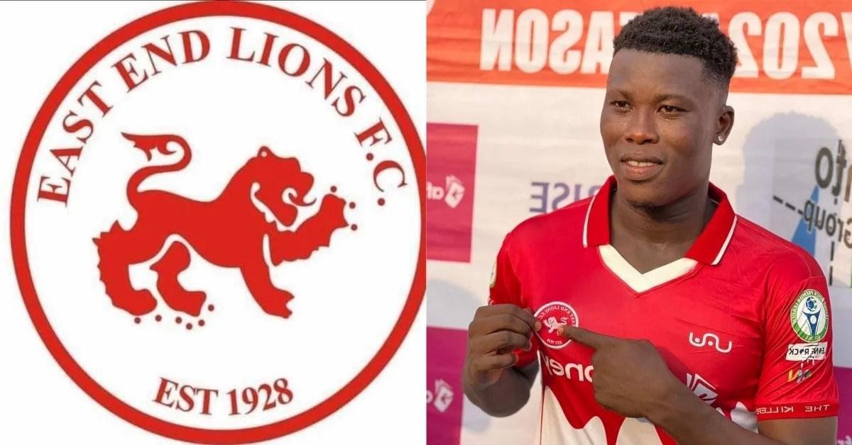 East End Lions FC Unveils Ghanaian Striker Samuel Armah - Sierra Leone