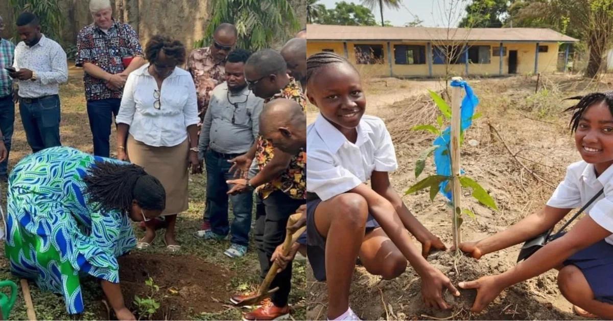 Peace Corps Volunteers in Sierra Leone Plants Trees in Celebration of ...