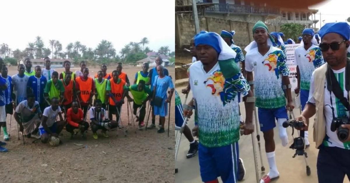 Sierra Leone’s Amputee Football Team Gears Up For 2024 Africa Nations ...