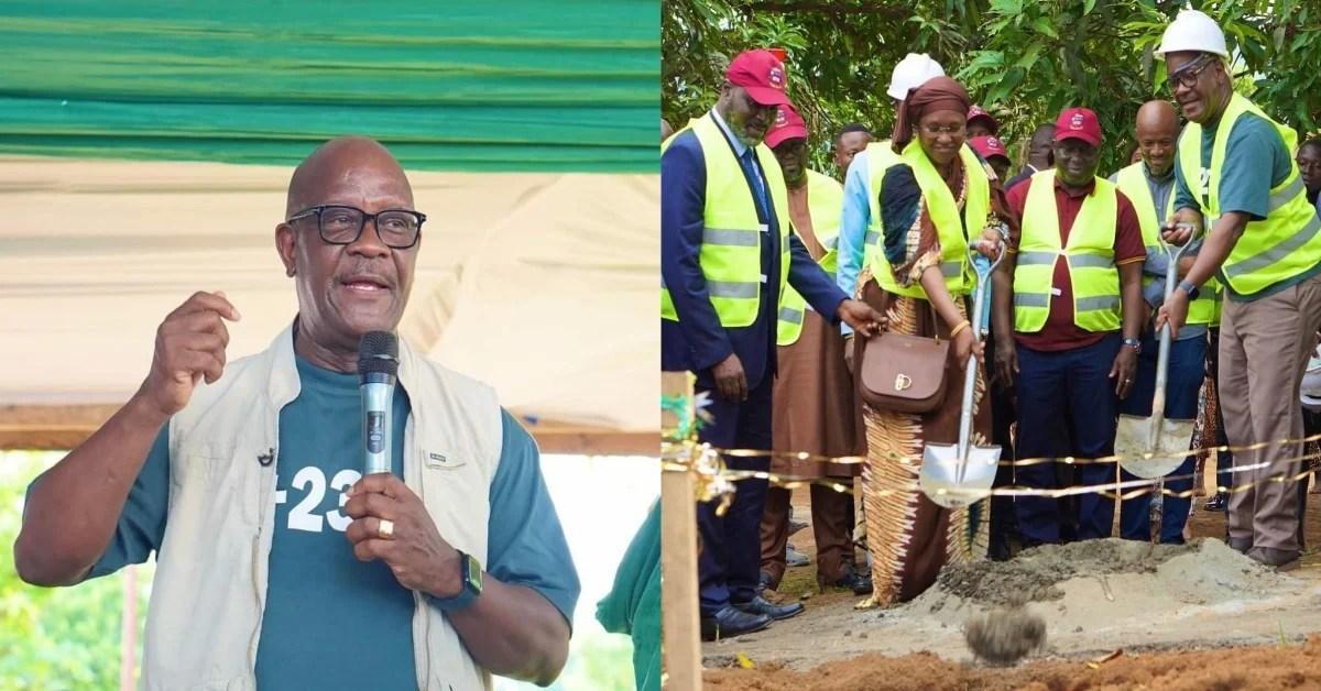 Health Minister Austin Demby Launches Construction of $3.5 Million Medical Science Faculty in Freetown Health Minister Austin Demby Launches Construction of $3.5 Million Medical Science Faculty in Freetown