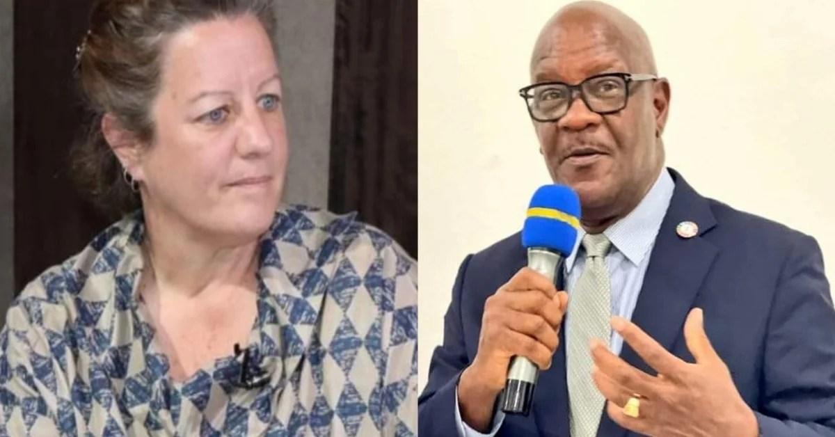 Health Minister Austin Demby Hosts UK High Commissioner Health Minister Austin Demby Hosts UK High Commissioner