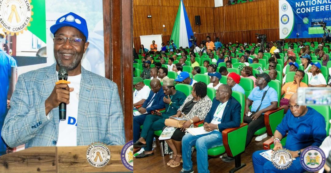 Labour Minister Advocates for Standards and Decent Working Conditions at Inaugural National Labour Conference in Freetown Labour Minister Advocates for Standards and Decent Working Conditions at Inaugural National Labour Conference in Freetown