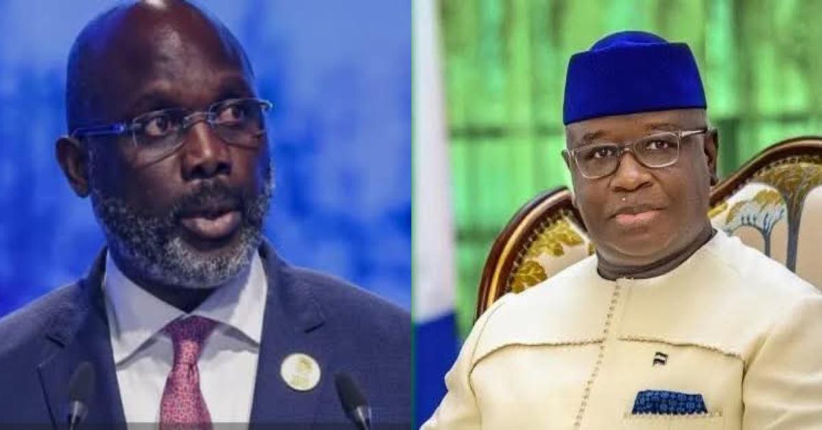Weah Congratulates Bio on ECOWAS Chairmanship Weah Congratulates Bio on ECOWAS Chairmanship