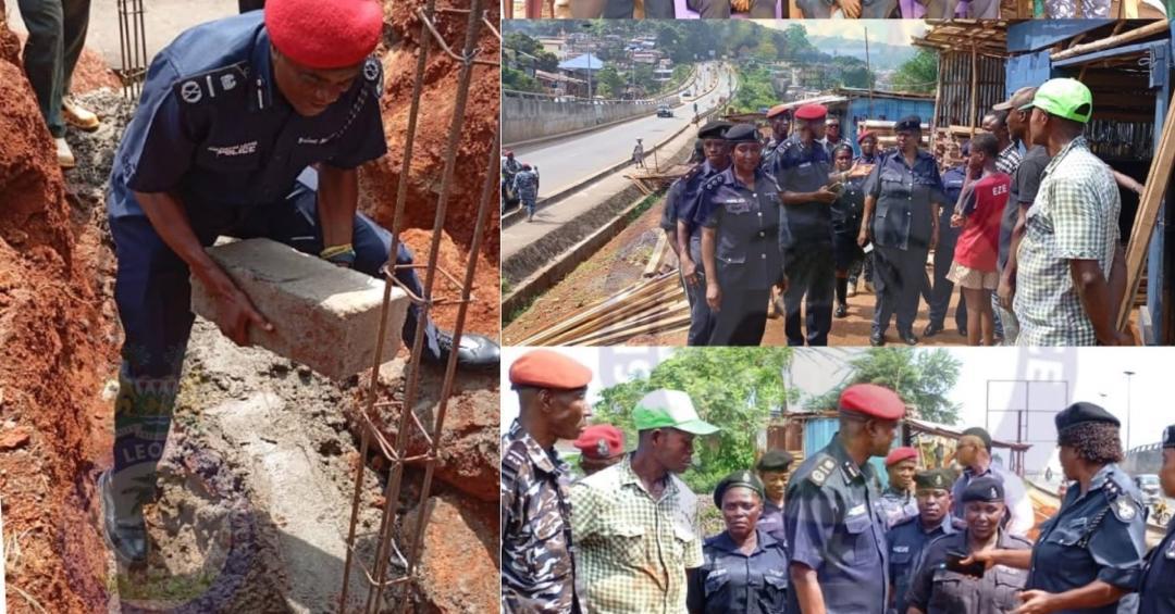 AIG Brima Kanneh Launches Police Land Fence Project AIG Brima Kanneh Launches Police Land Fence Project