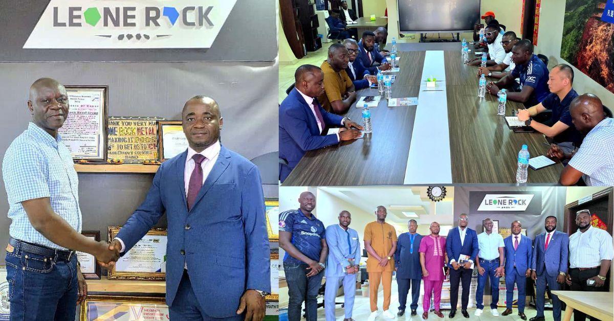 SLFA President Kamara Unveils New Premier League Board SLFA President Kamara Unveils New Premier League Board