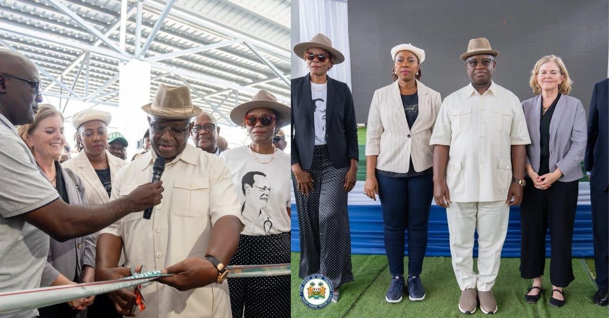 President Bio Commissions Kono Maternal Center of Excellence President Bio Commissions Kono Maternal Center of Excellence