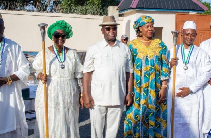 President Bio Coronates New Paramount Chiefs in Kenema Pujehun President Bio Coronates New Paramount Chiefs in Kenema Pujehun