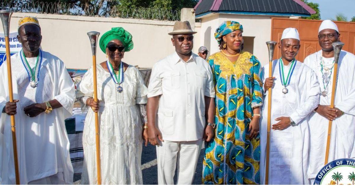 President Bio Coronates New Paramount Chiefs in Kenema Pujehun President Bio Coronates New Paramount Chiefs in Kenema Pujehun