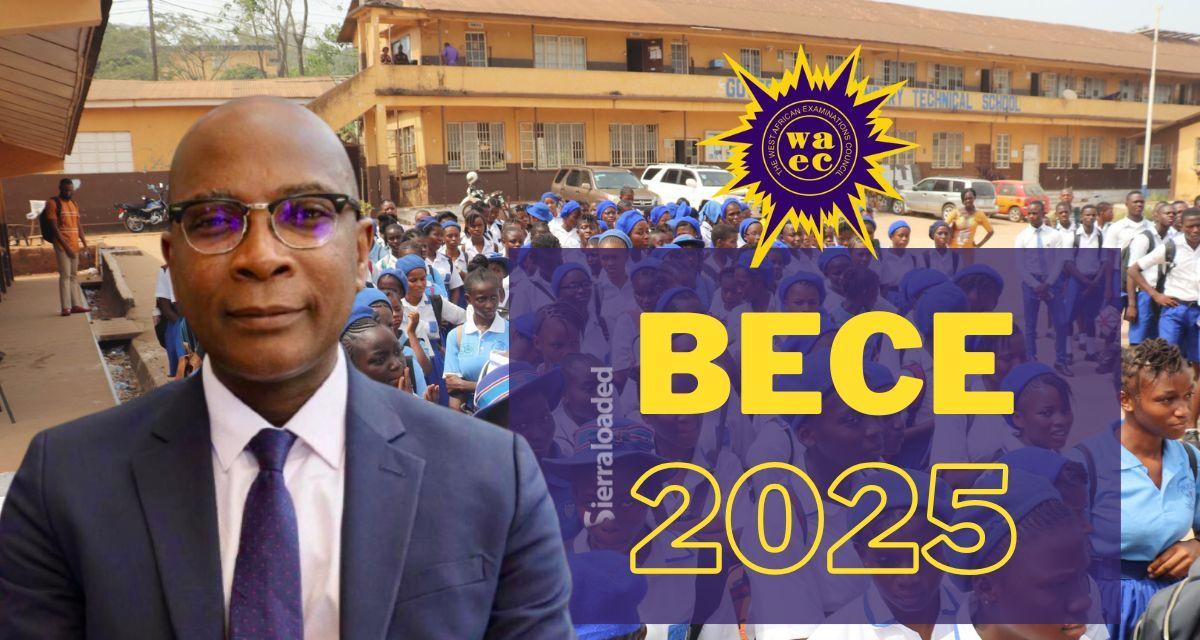 Government of Sierra Leone Announces 2025 BECE Results Government of Sierra Leone Announces 2025 BECE Results