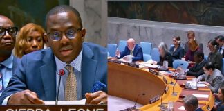Sierra Leone Begins Second Year at the UN Security Council Sierra Leone Begins Second Year at the UN Security Council