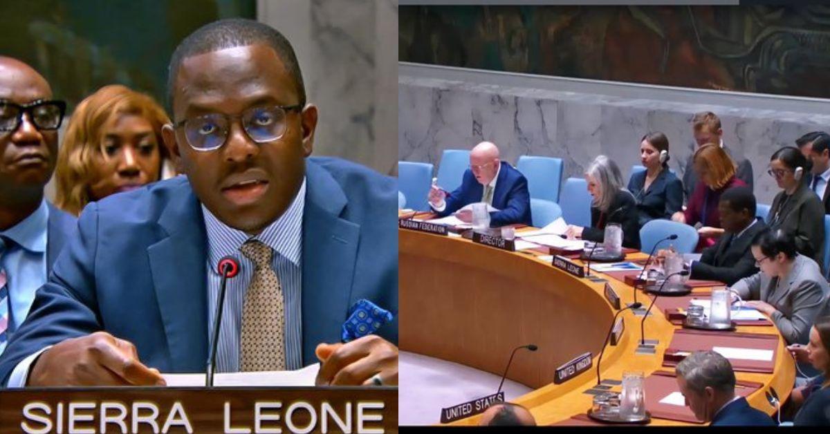 Sierra Leone Begins Second Year at the UN Security Council Sierra Leone Begins Second Year at the UN Security Council