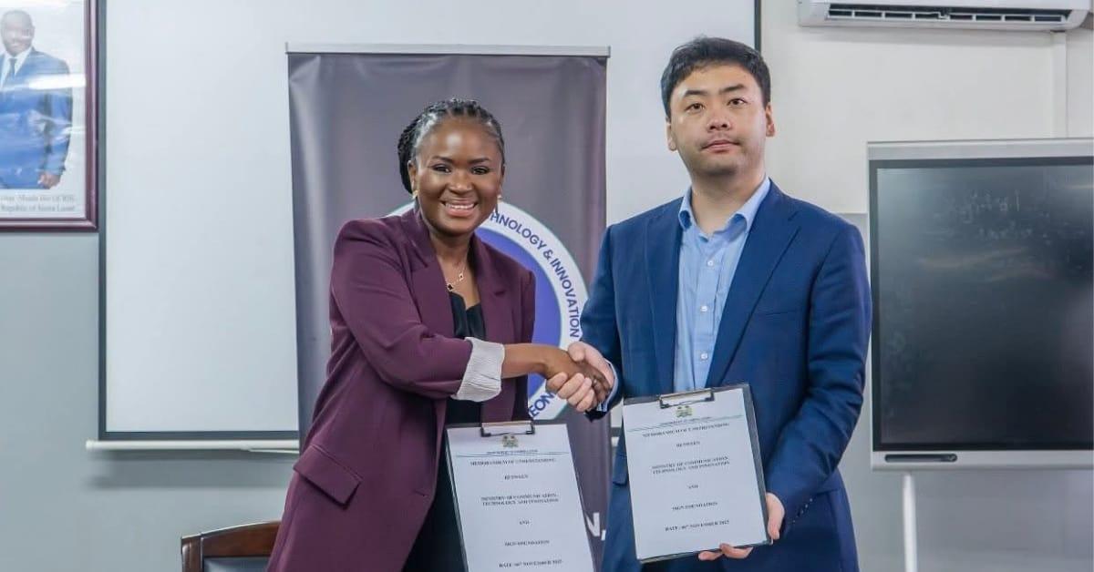 MoCTI Signs MoU with SIGN Foundation for Blockchain MoCTI Signs MoU with SIGN Foundation for Blockchain