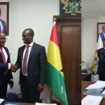 Clerk of Sierra Leone Parliament Meets Counterpart in Ghana Clerk of Sierra Leone Parliament Meets Counterpart in Ghana