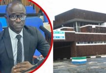 Mohamed Shebora Bangura Sworn In as New MP Mohamed Shebora Bangura Sworn In as New MP