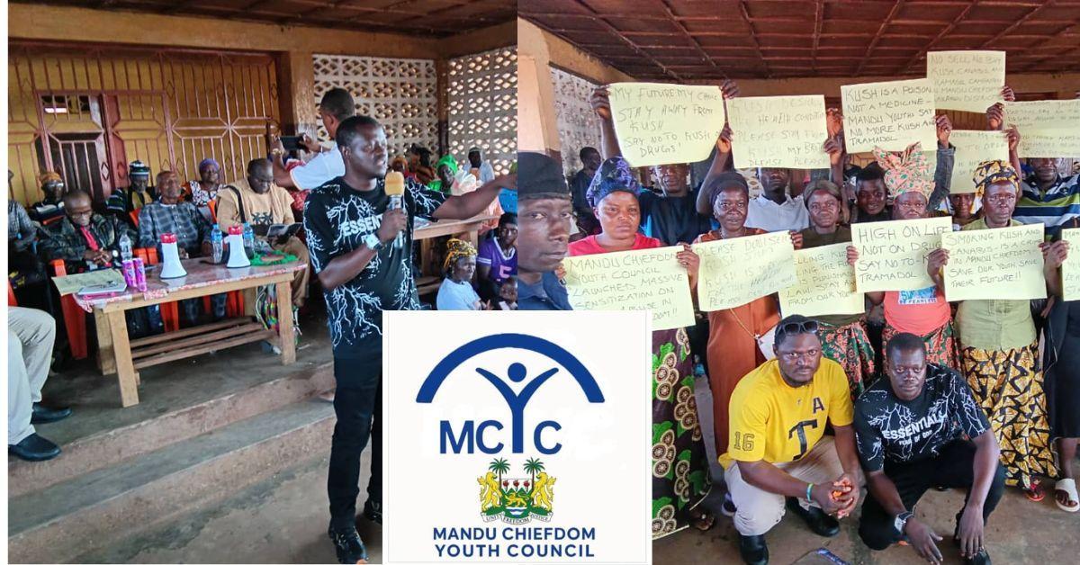 Mandu Chiefdom Youth Council Launches Anti-Drug Campaign Mandu Chiefdom Youth Council Launches Anti-Drug Campaign
