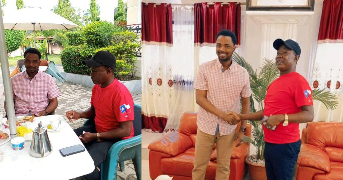 Youths Minister Sannoh Engages Alimamy Kamara in Makeni Youths Minister Sannoh Engages Alimamy Kamara in Makeni