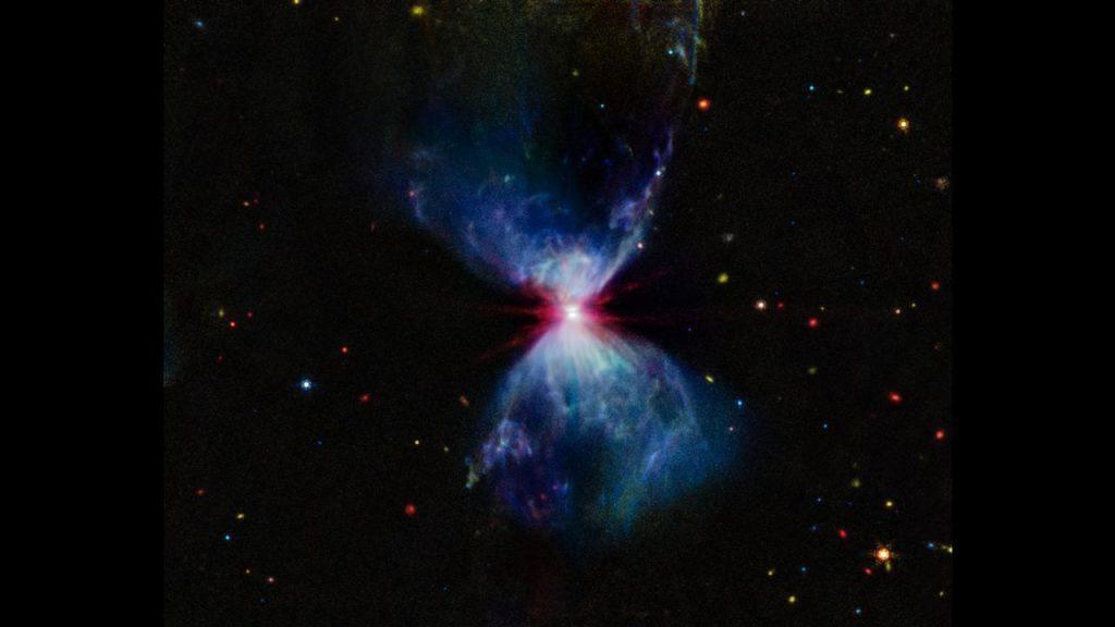 NASA Telescope Uncovers Celestial Fireworks Around Star NASA Telescope Uncovers Celestial Fireworks Around Star
