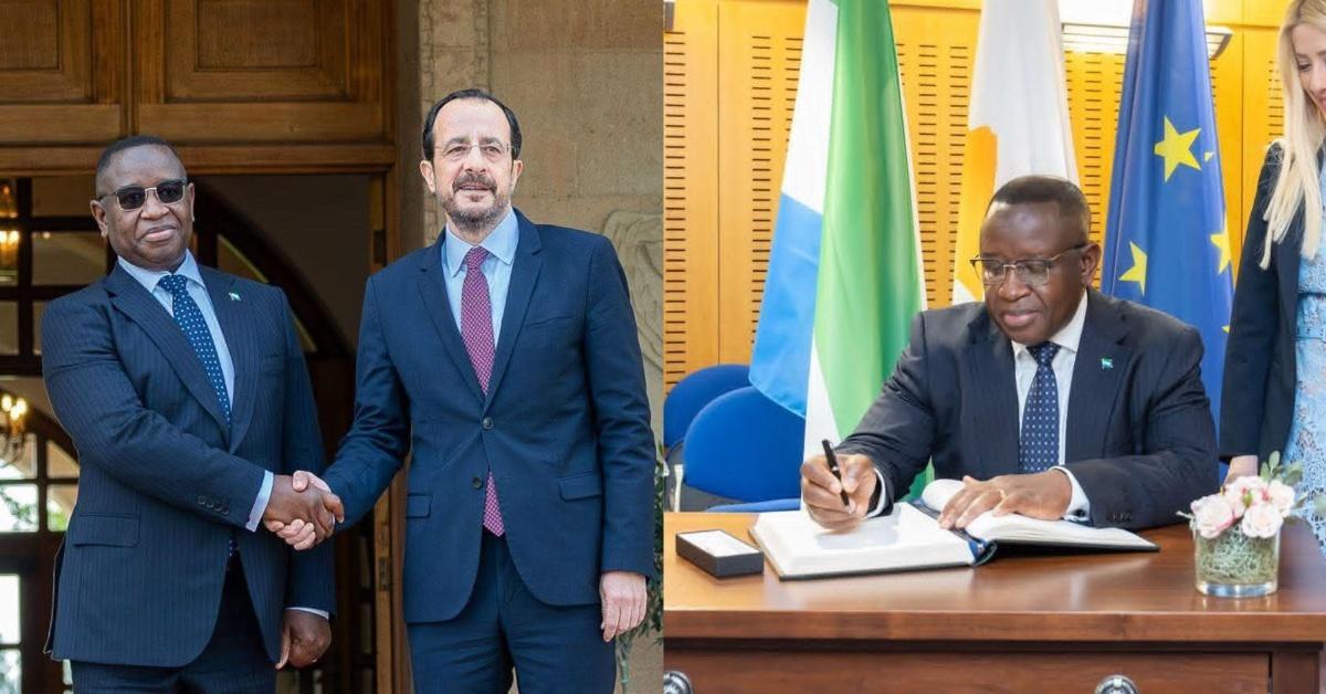 Sierra Leone Cyprus Sign MOUs During President Bio's Visit Sierra Leone Cyprus Sign MOUs During President Bio's Visit
